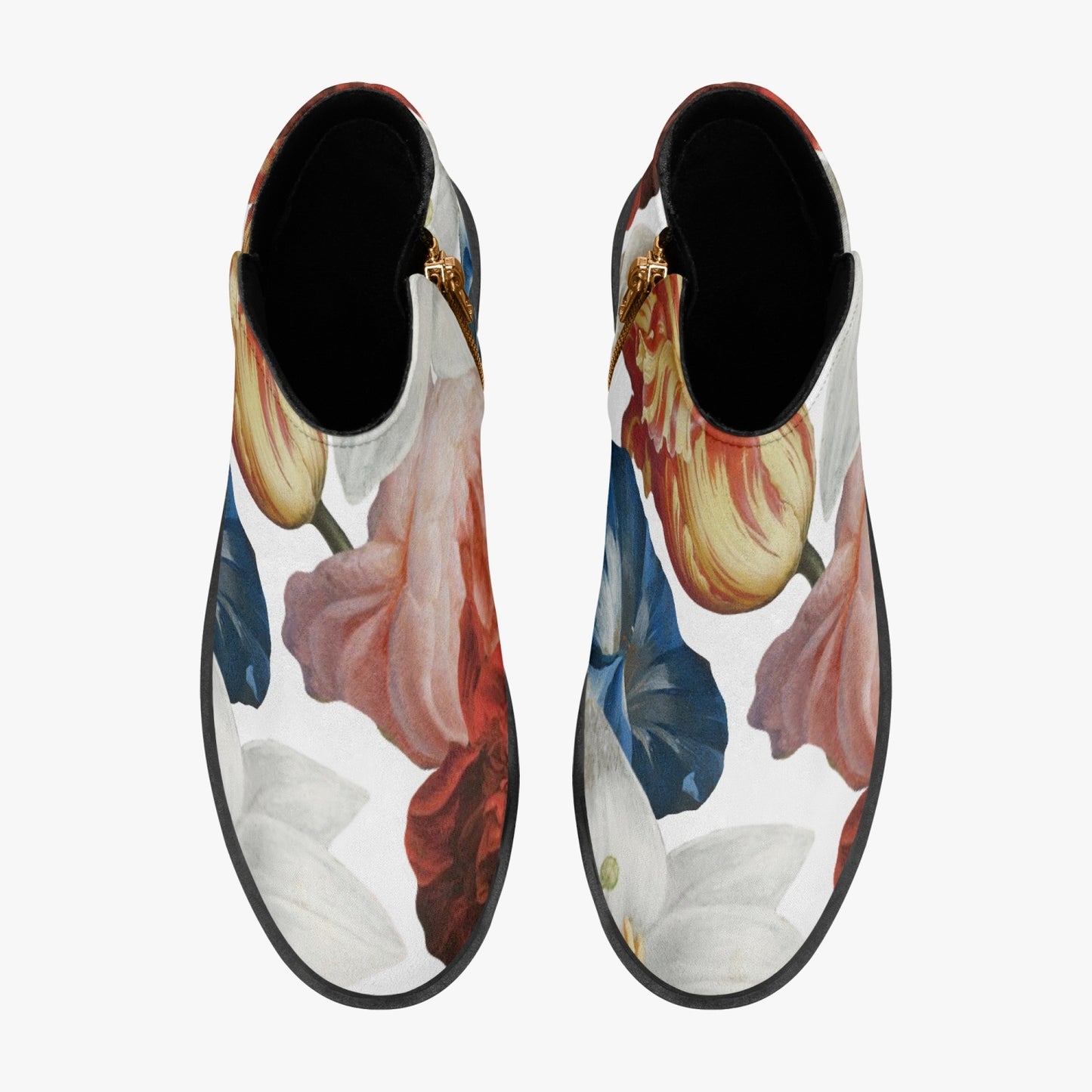 Flooded Vibes Fashion Zipper Boots