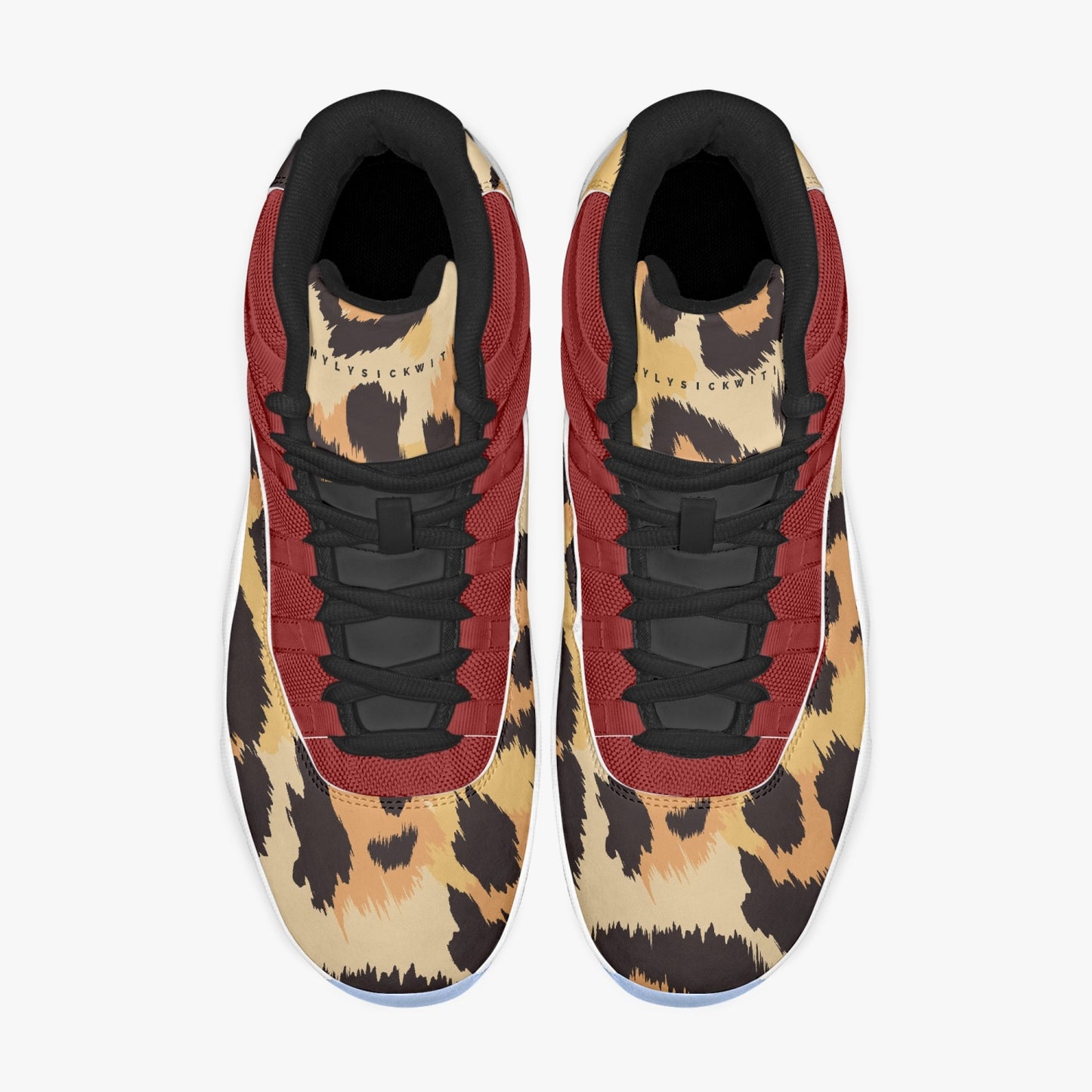 Smyly Sickwitit Basketball Sneakers -Blue Sole