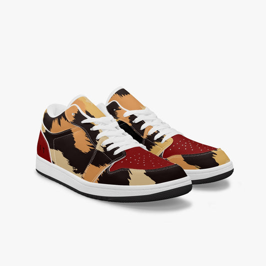 Flooded Jungle Type 2 Low-Top AJ1 Leather Sneakers