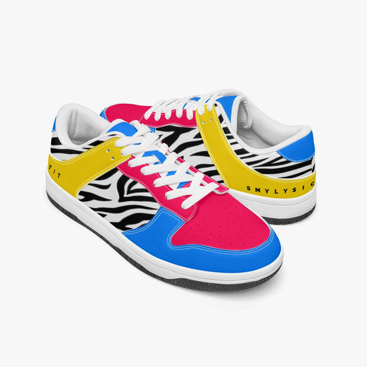 Smyly Sickwitit Dunk Stylish Low-Top Leather Sneakers EXCLUSIVE