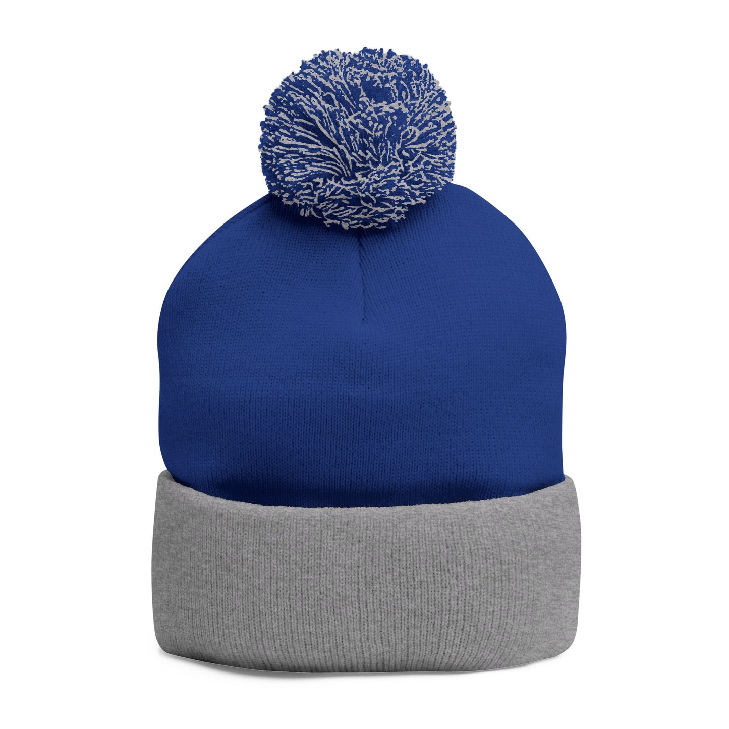 Flooded Christmas Pom-Pom Knit Cap
