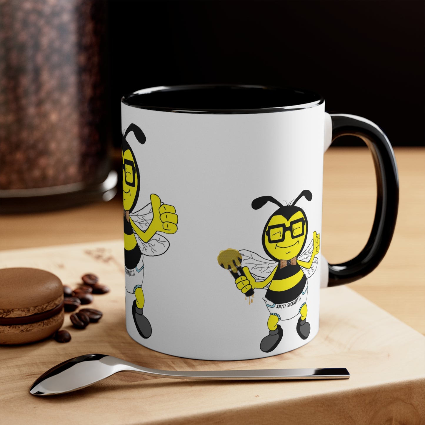 Black Accent Mug