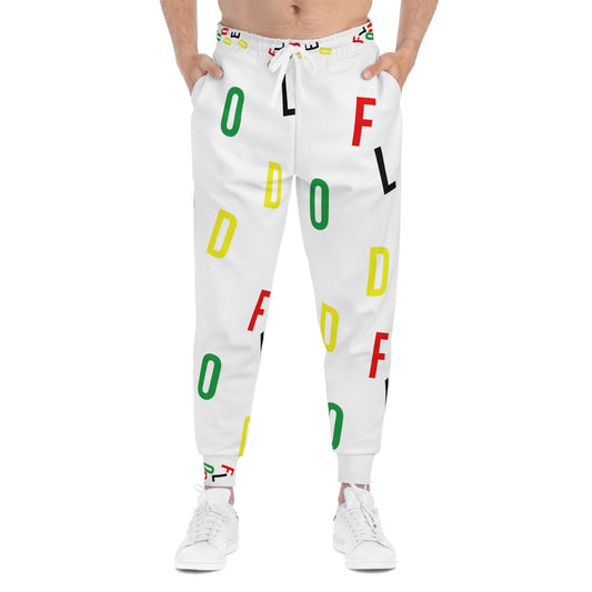Most Flooded Letter Athletic Joggers