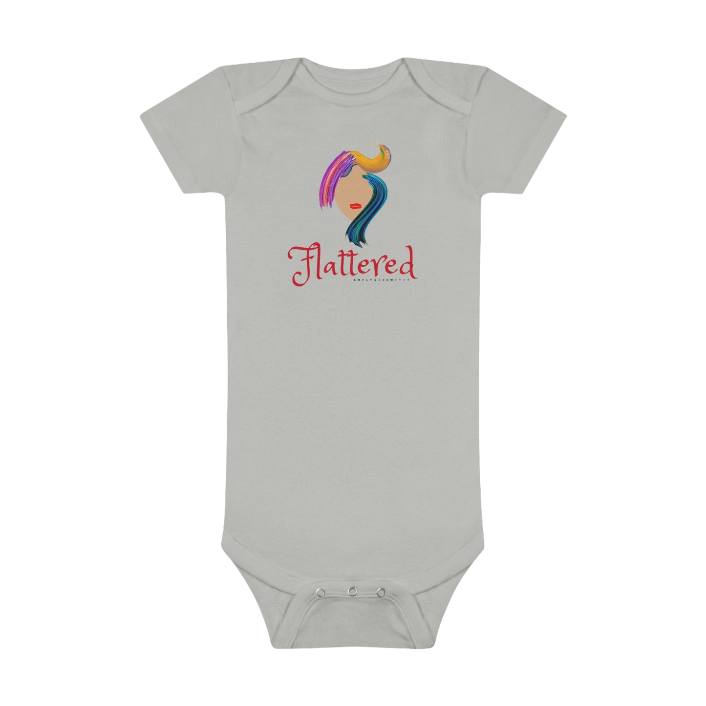 Flattered Baby Short Sleeve Onesie®