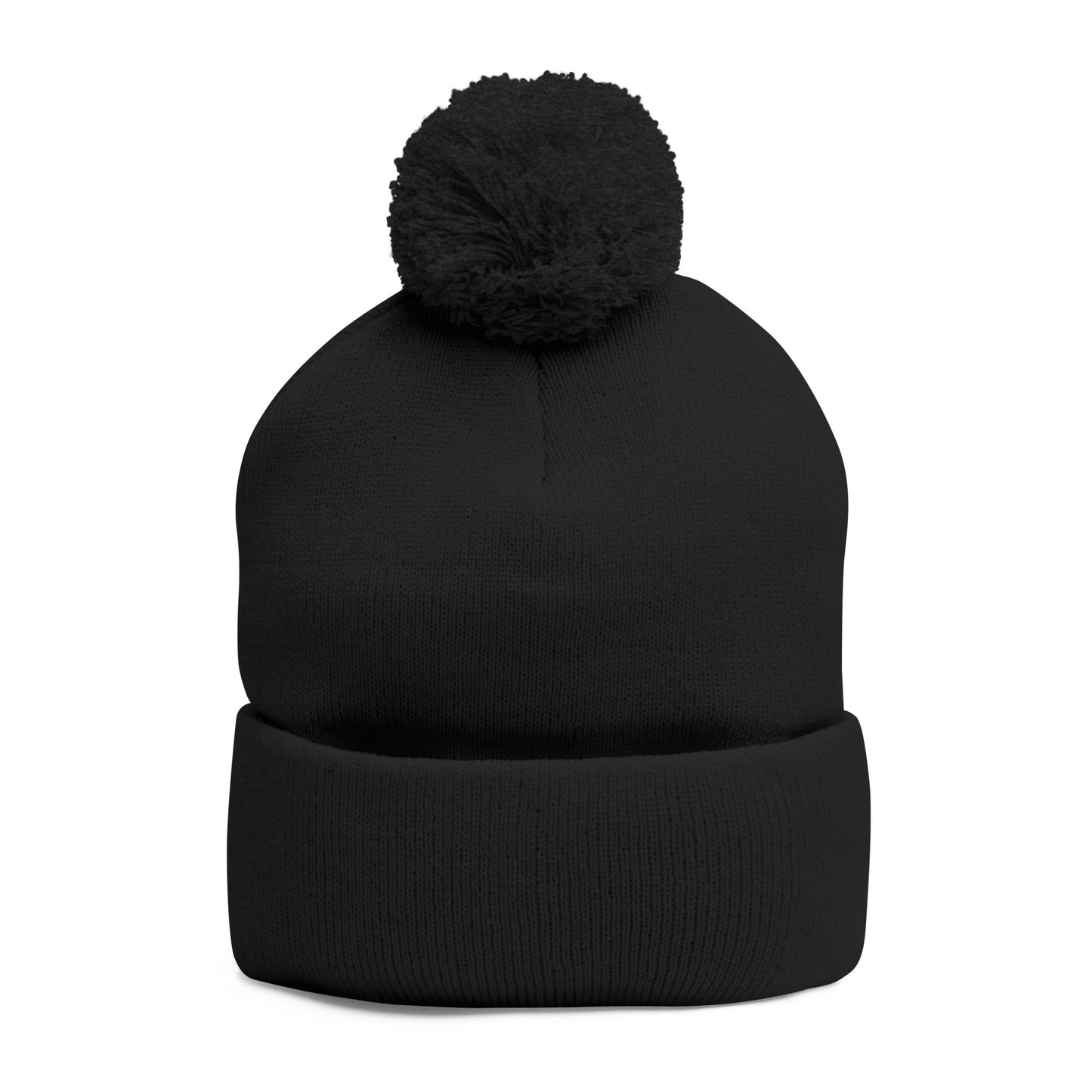 Flooded Christmas Pom-Pom Knit Cap