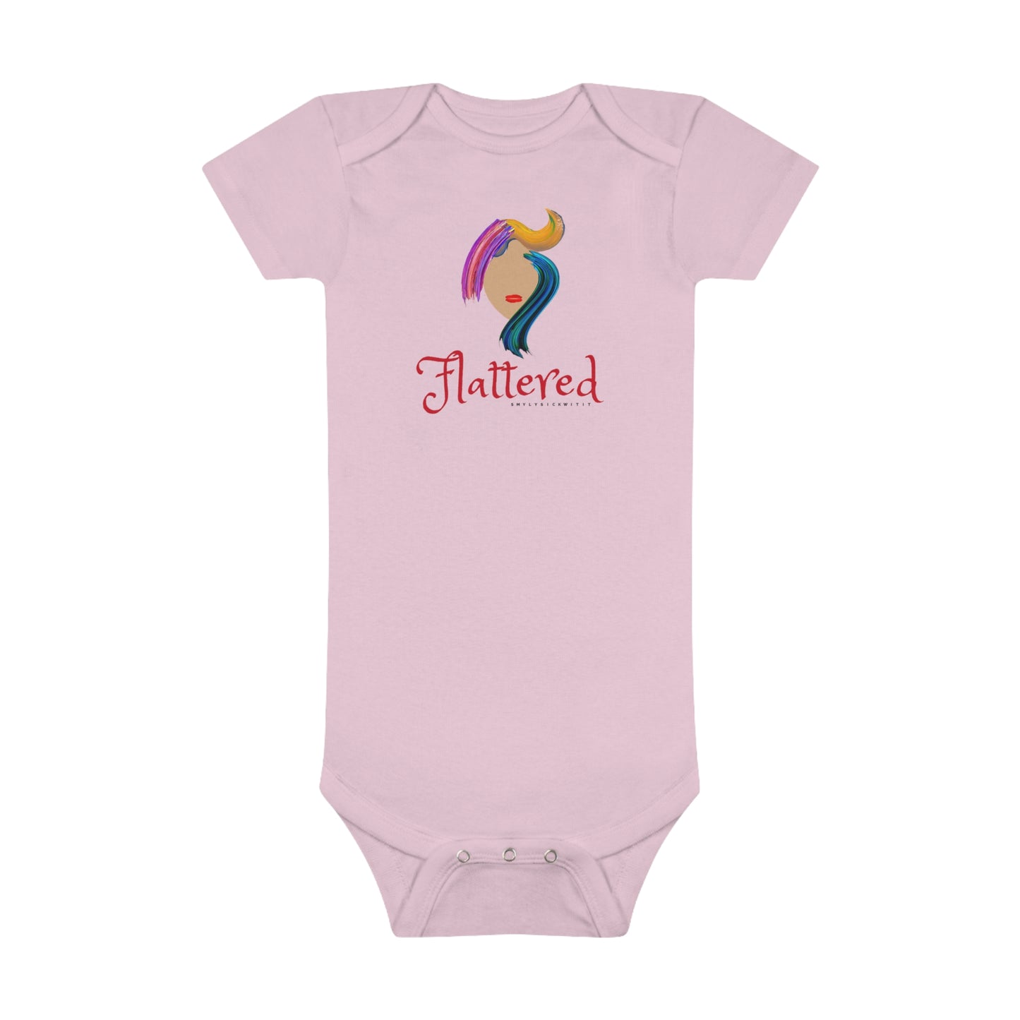 Flattered Baby Short Sleeve Onesie®