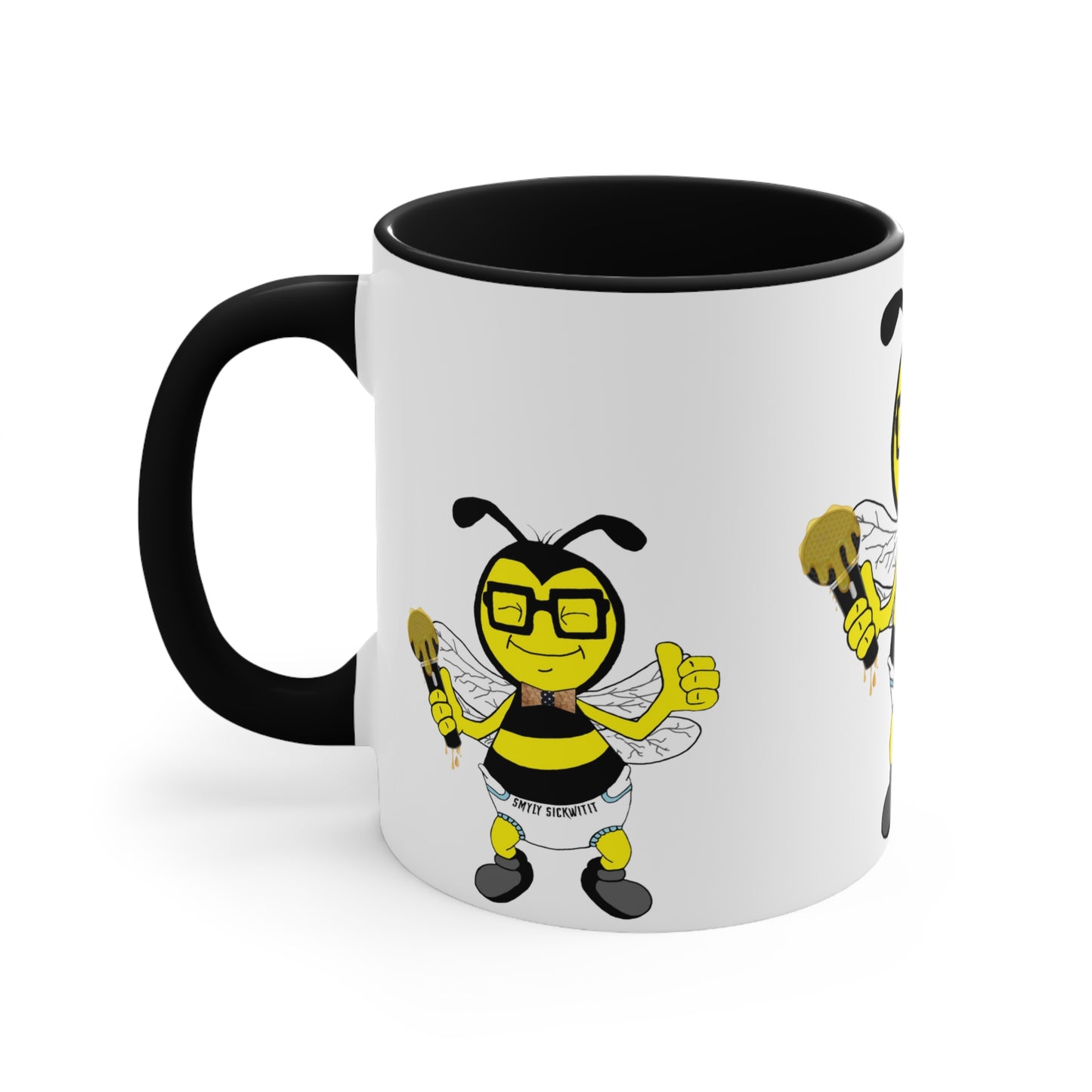 Black Accent Mug