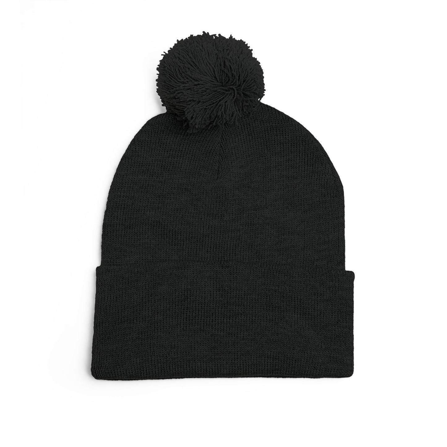 Flooded Christmas Pom-Pom Knit Cap