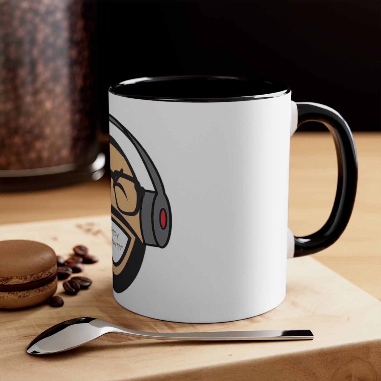 Black Accent Mug