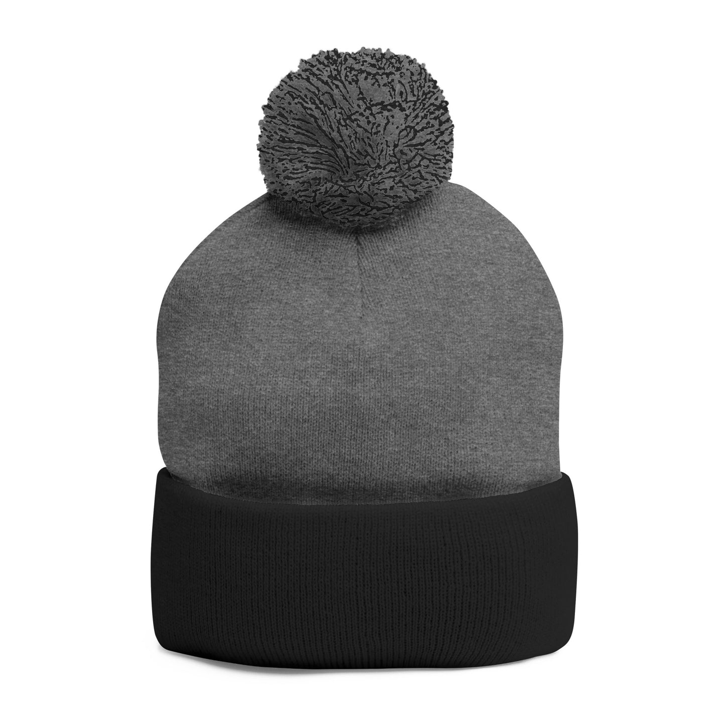 Flooded Christmas Pom-Pom Knit Cap