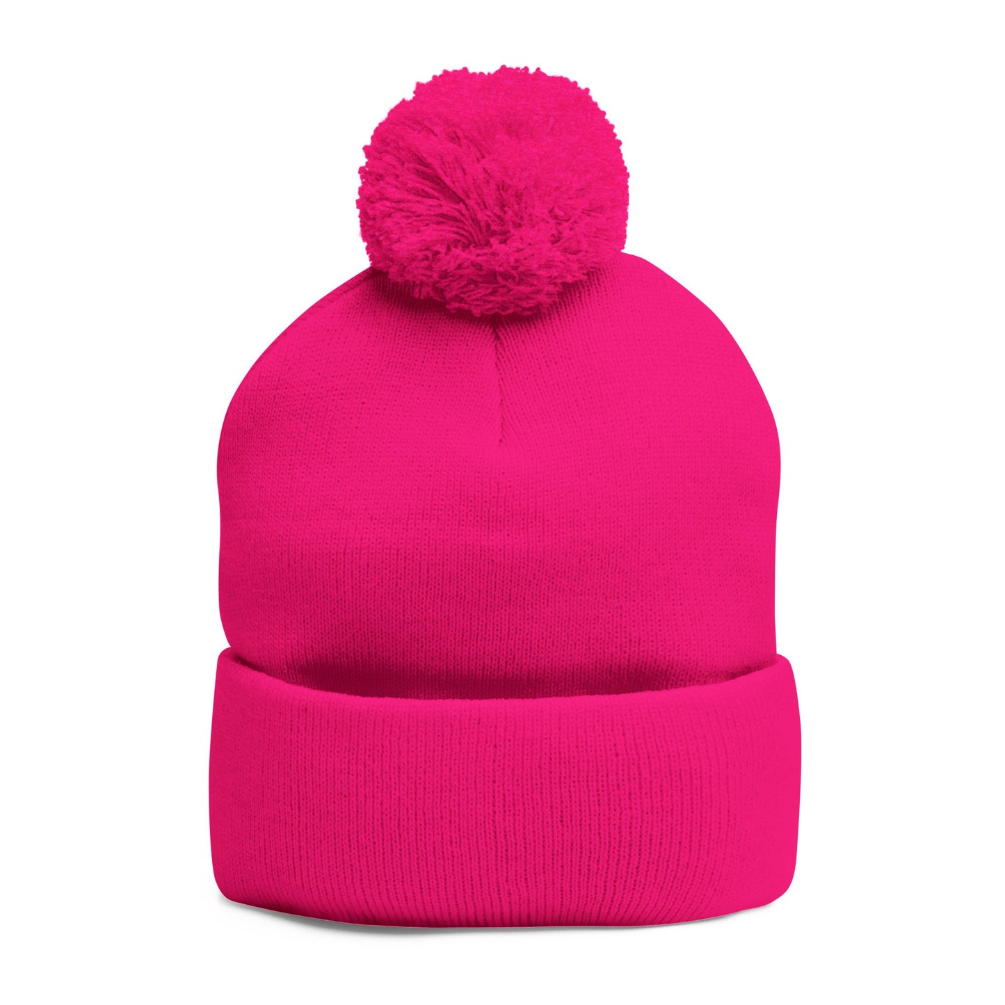Flooded Christmas Pom-Pom Knit Cap
