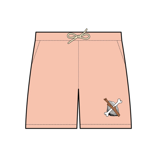 SSB Unisex Garment-Dyed Lightweight Fleece Sweat Shorts