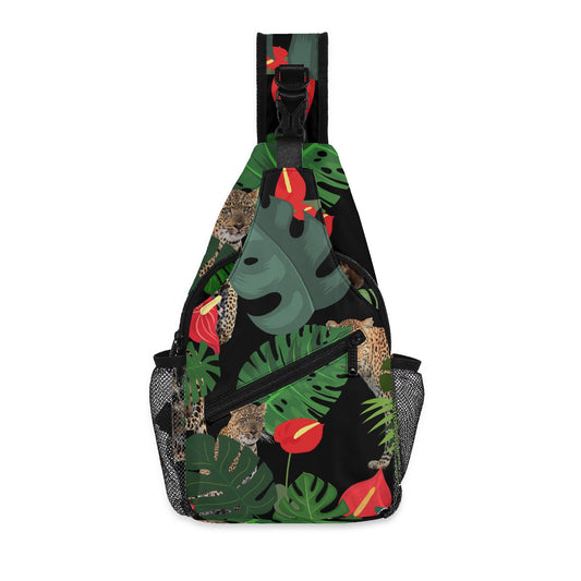 FLOODED Chest Crossbody Bag with Adjustable Strap