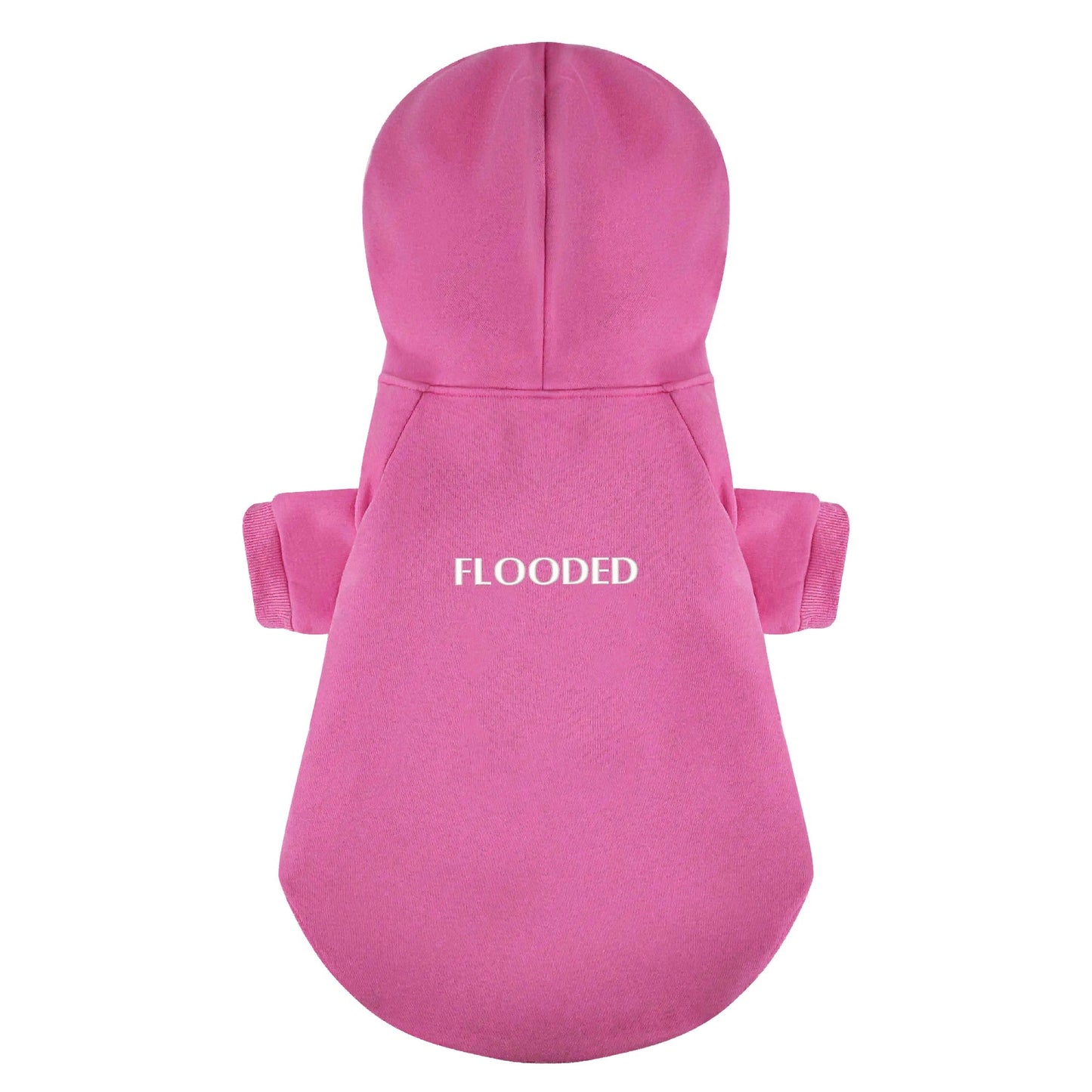 Embroidered Text for Cotton XL-6XL Dog Coat Pet Hoodie