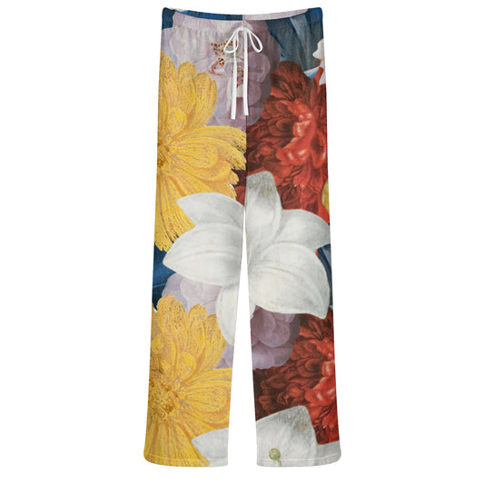 FLOODED VIBES Womens See Through Cover up Straight Leg Pants Swimsuit Bikini Bottom