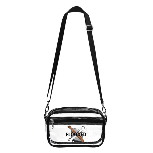 SSB Clear Fashion Waterproof Transparent Summer Bag (Single-Sided Print)