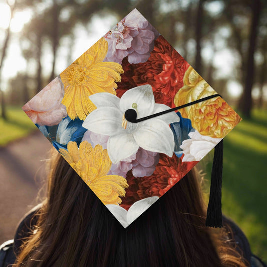 Flooded Vibes Graduation Cap Topper Class of 2025 Gift