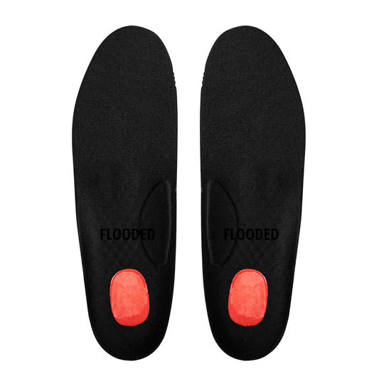 FLOODED Comfort Massaging Shoe Insole Orthotic Gel Run Cushion For Women Men