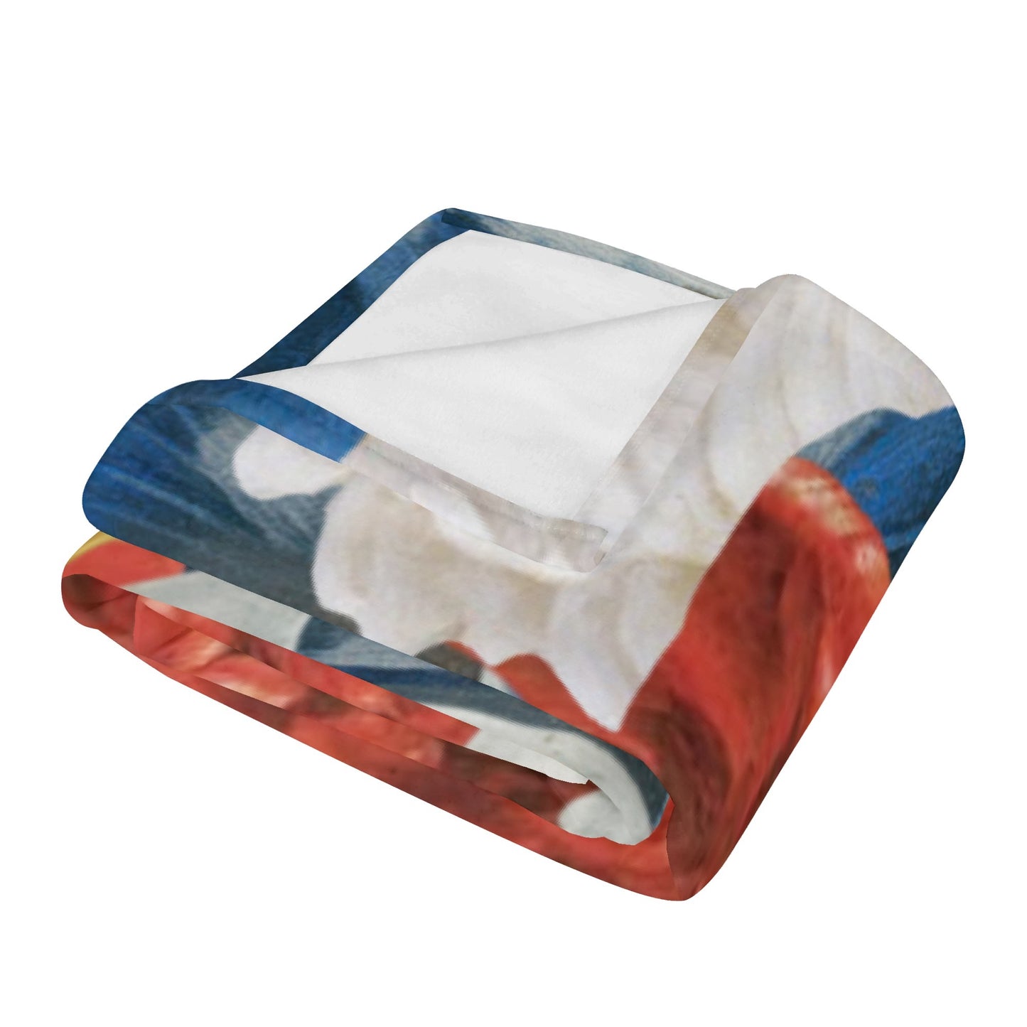 Flooded Vibes Newborn 3 Pcs for Beanie Baby Hat Hairband Blanket