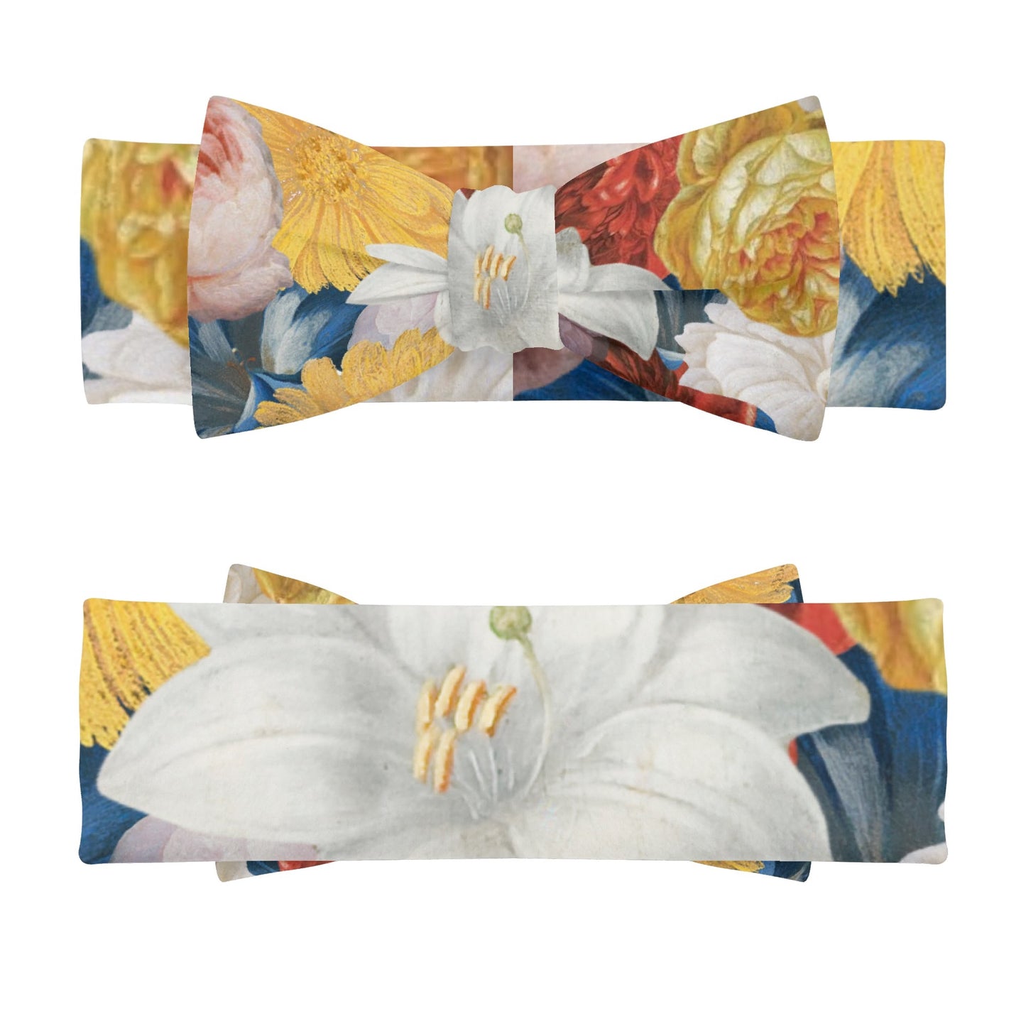 Flooded Vibes Newborn 3 Pcs for Beanie Baby Hat Hairband Blanket