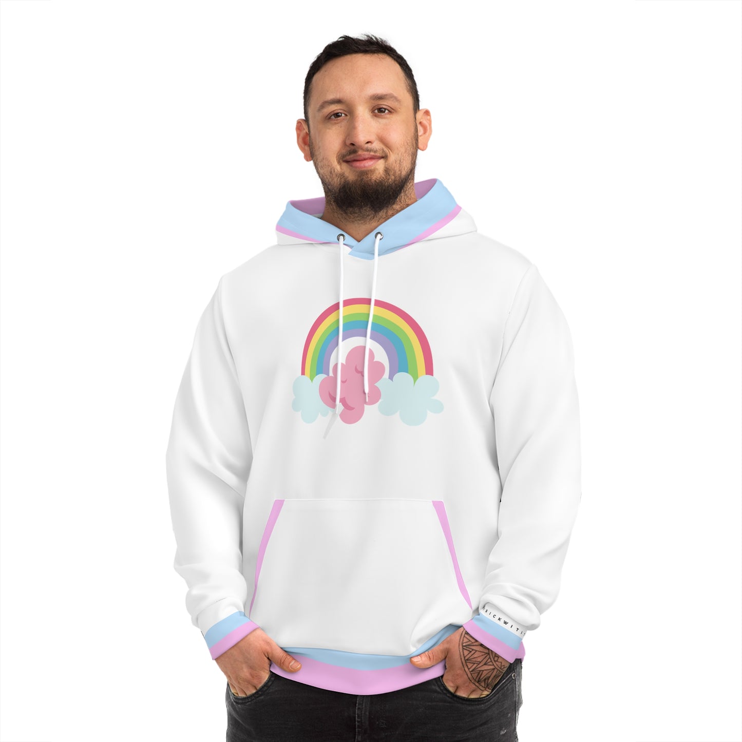 Cotton Candy Clouds Fashion Hoodie