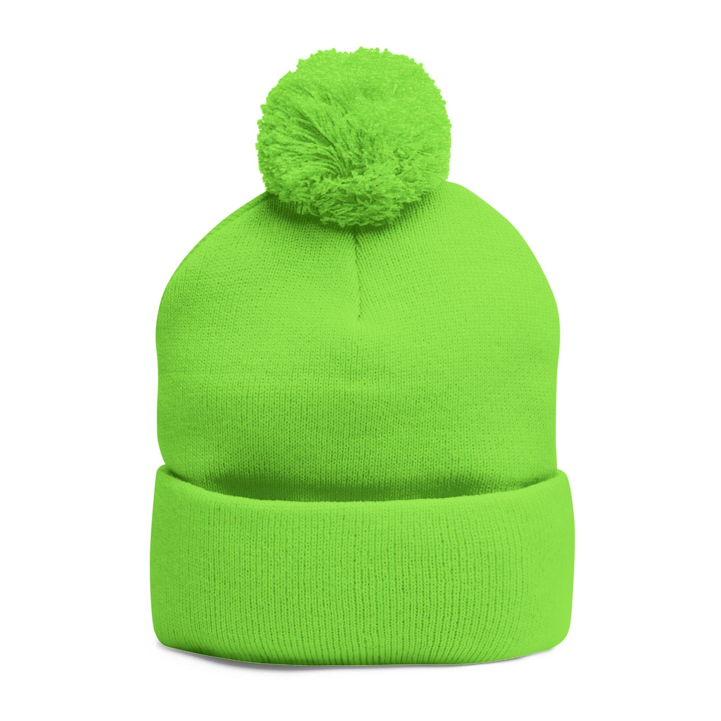 Flooded Christmas Pom-Pom Knit Cap