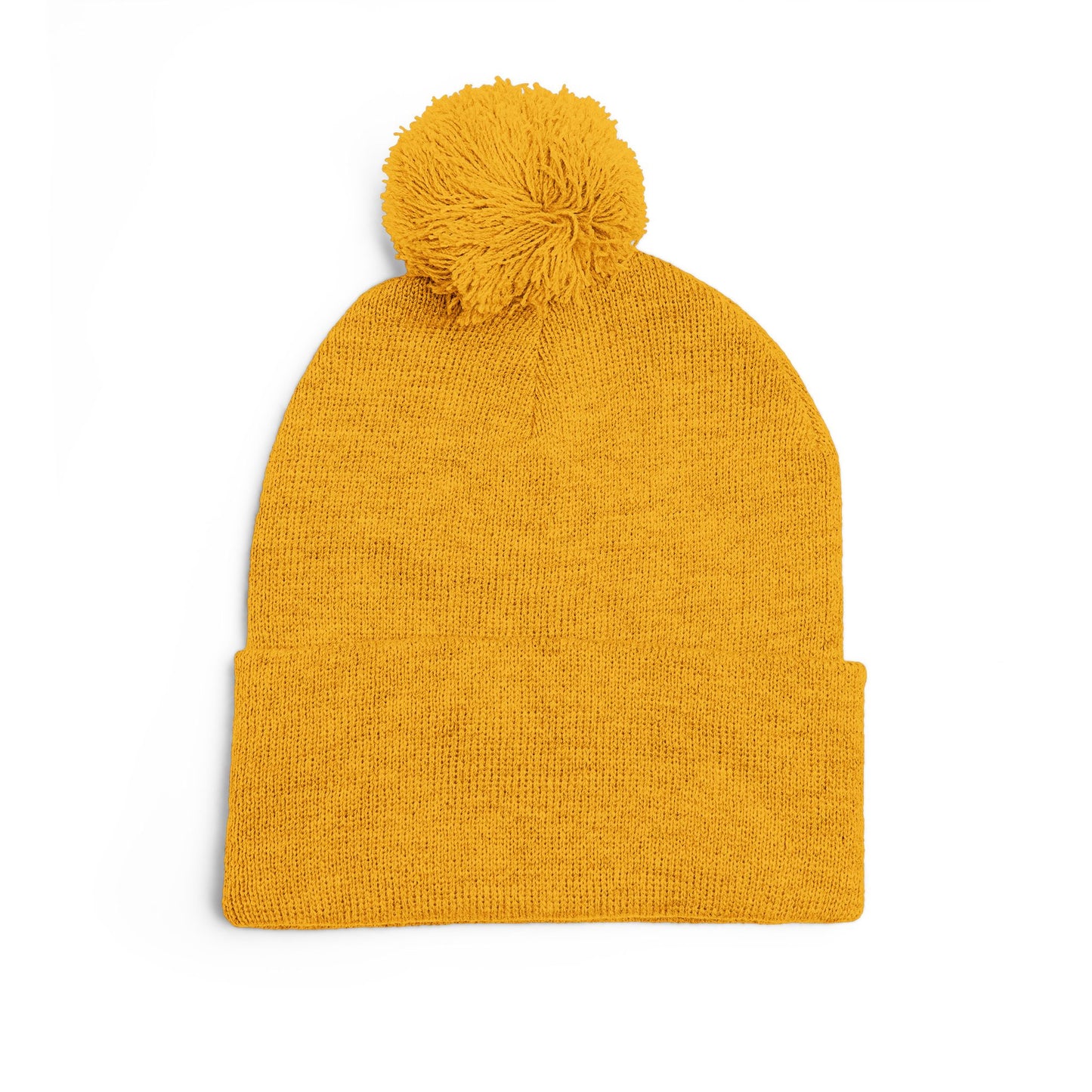 Flooded Christmas Pom-Pom Knit Cap