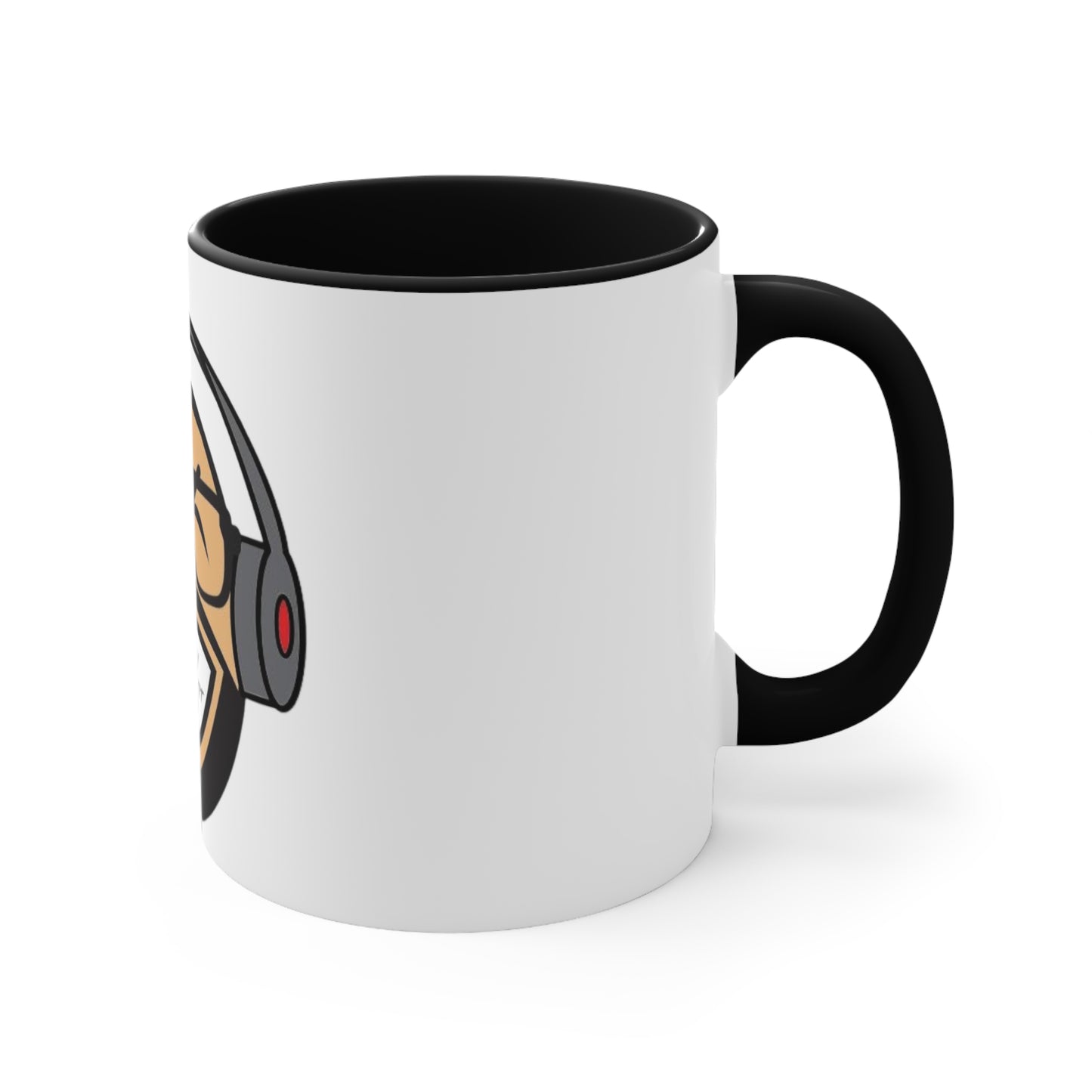 Black Accent Mug