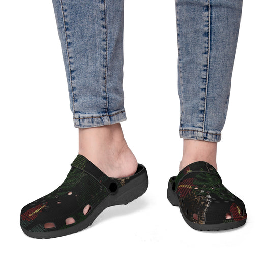 Black-base Balanced Clogs